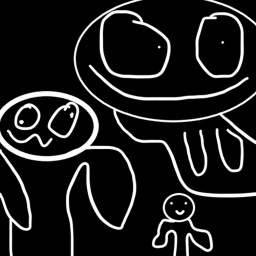 scary bacon family