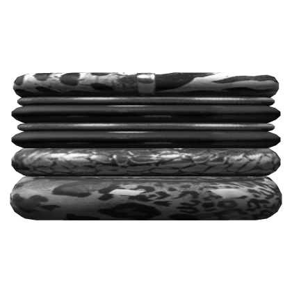 Y2K GYARU ANIMAL PRINT BANGLES RIGHT ARM (R6 1.0) Roblox item