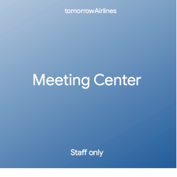 tomorrowAir Meeting Center