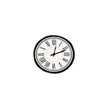transparent clock