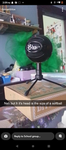 Blue snowball ice mic