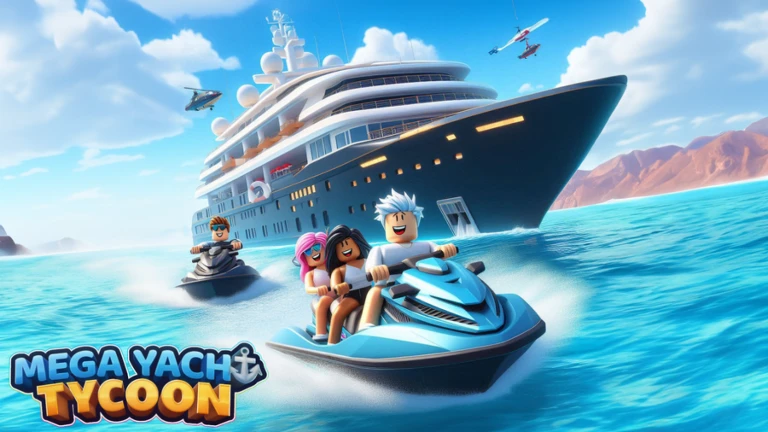 More About Mega Yacht Tycoon, Image source: Roblox.com