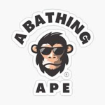 A bathing ape gorilla collab