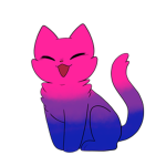pink,blue and purple