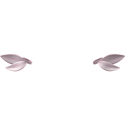 cc code anime low pigtail bow ties in pink