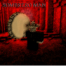 SOMBRERO MAN IN THE LEPRECHAUN CAVES