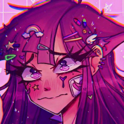 Pink | Kawaii | Purple | Pastel | Tear Roblox decal