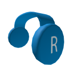 Blue Clockwork Headphones