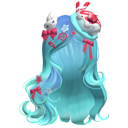 ♡ Ice Cream Charms Girly (Blue Soda) Roblox item