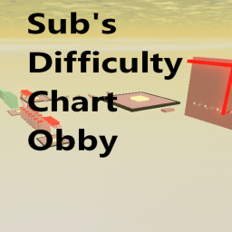 Sub's Difficulty Chart Obby