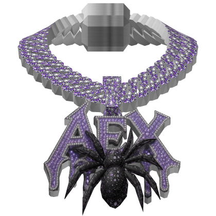 AEX Purple Diamond 3D Chain /kenlenci Roblox item