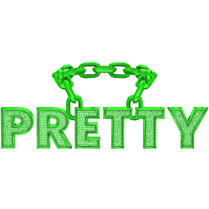 Pretty Green Chain Roblox item