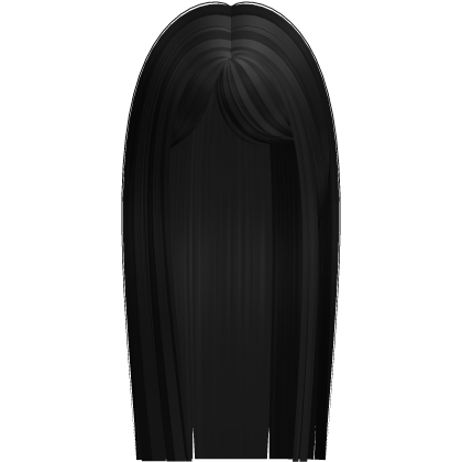 Sleek Popular Long Straight Hair (Black)