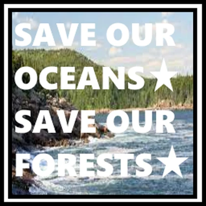 Save Our Oceans and Forests Roblox group icon