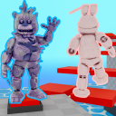 [JACKIE🐰] Teamwork FNAF Movie 1-9 Morphs (Obby)