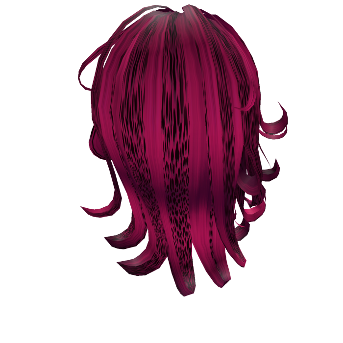 Gyaru Bouncy Layered Curls Pink Cheetah