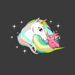 Axolotl and Unicorn