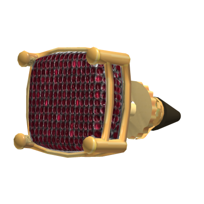 Iced Out Ruby Square Diamond Stud Earring Roblox item