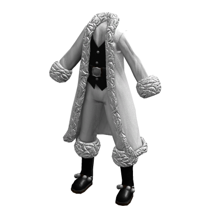 Mr. Santa Claus Outfit | White Silver Black thumbnail