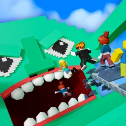 100 Players Glass Bridge To Be Eaten Brainrot icon