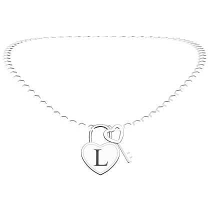 Initial Necklace L thumbnail