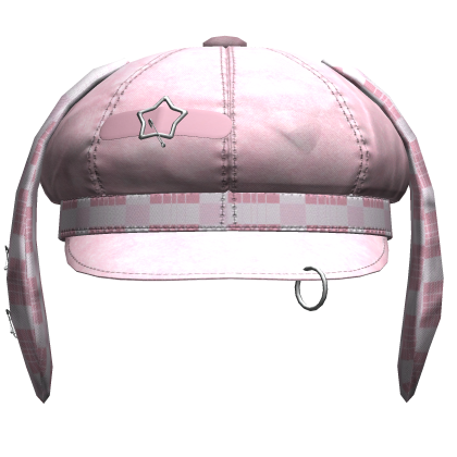 Kawaii Bunny Cap PInk