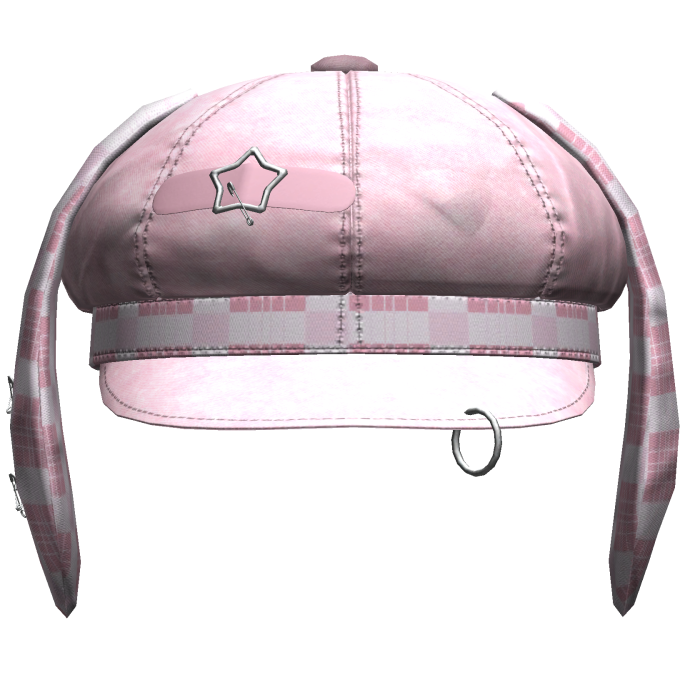 Kawaii Bunny Cap PInk