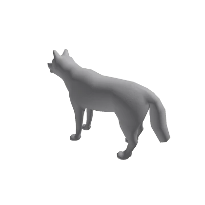 Wolf Roblox mesh preview