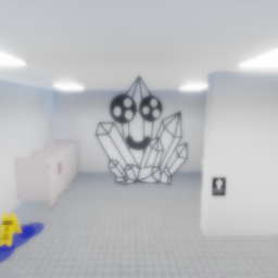 Crystal's "Clean" Bathroom.