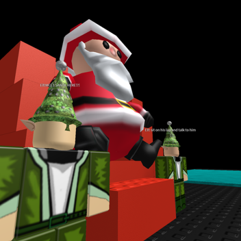 Fall down a 100000000 mile hole NEW meet SANTA!?!