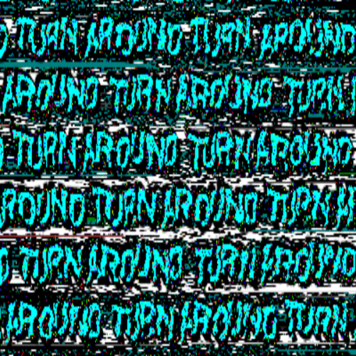 DOORS Halt Turn Around Message Text Roblox decal