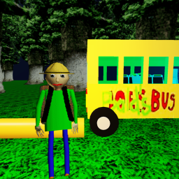 can you survive overnight with BALDI with HD ADMIN