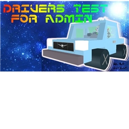 [D.T.F.A] Drivers Test For Admin! (Mod Group) Roblox group icon
