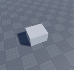 Just A Baseplate With A Block To Stand On.