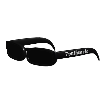 Lowkey Shades Black 7VNTHEARTS