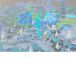 The ice kingdom of dragons life