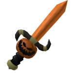 Orange Pumpkin Sword