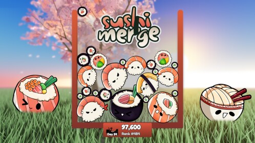 😋Sushi Merge