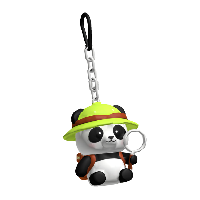 panda keychain
