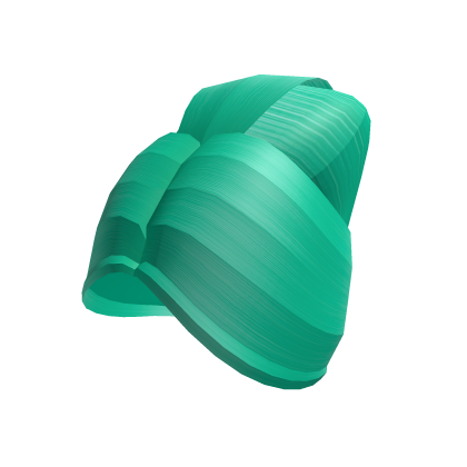 Teal Sculpted Beehive Hair