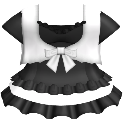 Cute Black Dress with WhiteCardigan thumbnail