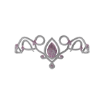 Aesthetic Pink Diamond Tiara