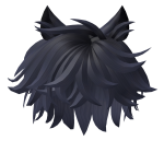Catboy Hair Dark Blue