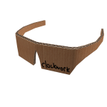 Cardboard Clockwork Shades