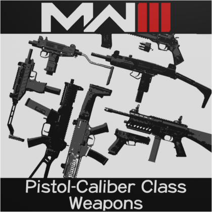 MW3 : Pistol-Caliber Class Weapons