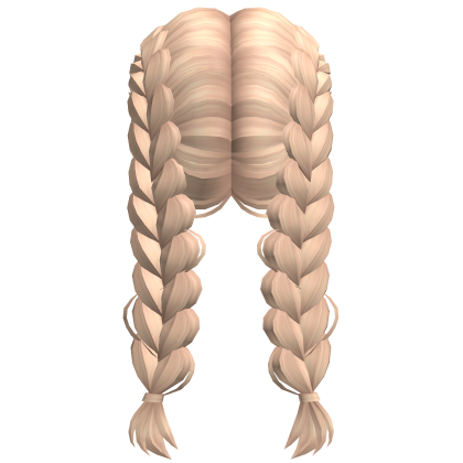 Long Soft Dutch Braid  (Blonde)