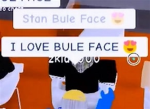 Bule face cult