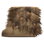 Y2K Fur Boots - Left Shoe Accessory