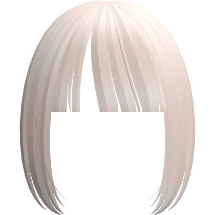 kawaii emo hime anime bangs in blonde Roblox item