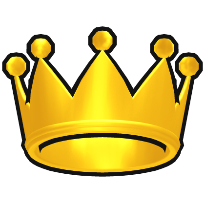 Crown Cartoony Gold Roblox item